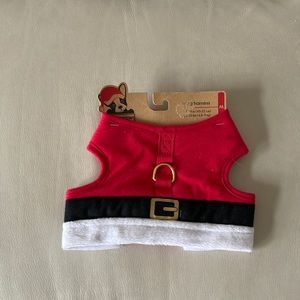 - Adorable holiday dog harness